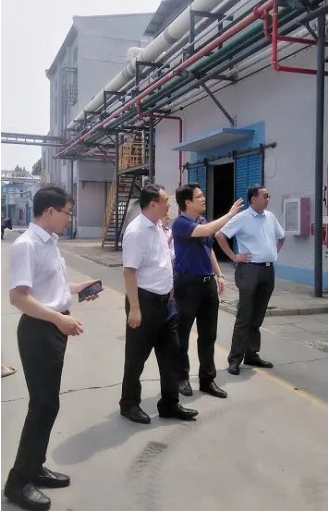 中化學(xué)科學(xué)技術(shù)研究有限公司、中國石化工業(yè)聯(lián)合會到天罡興泰孵化基地交流考察